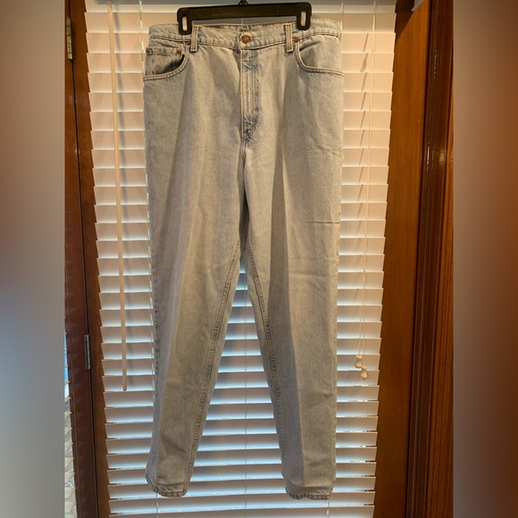 Levi's Denim - 1995 vintage Levi’s 551 Relaxed Tapered Leg Womens Jeans USA Made Sz 16 M